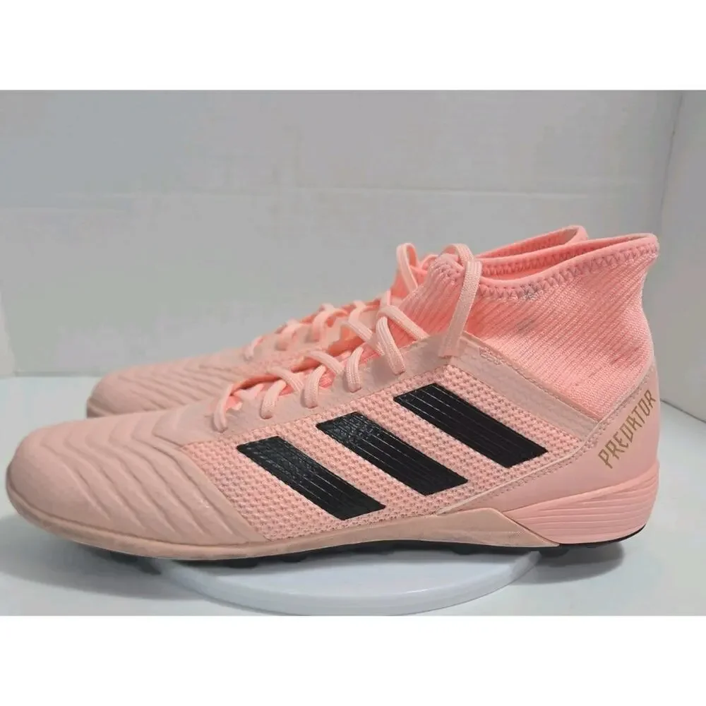 Adidas Predator Indoor Soccer Cleats Mens 10 Pink/Black Shoes DB2132